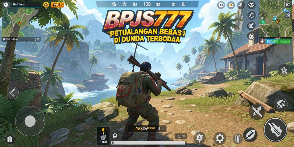 Tangkapan layar gameplay BPJS777 menunjukkan dunia terbuka yang menakjubkan dan penuh petualangan.