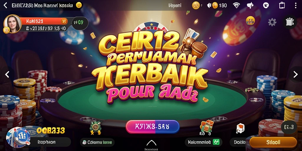Tampilan gameplay menarik dari CERI123 dengan grafik menawan.