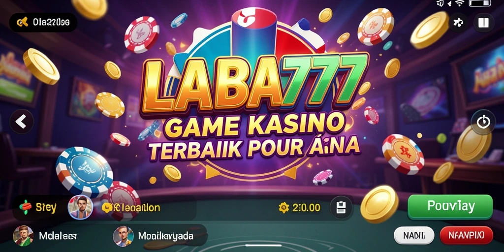 Tampilan gameplay Kasino yang menarik di LABA777.