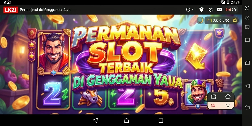 Screenshot gameplay LK21 yang menunjukkan keseruan bermain Slot.