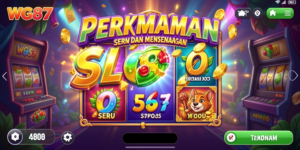 Tampilan menarik dari gameplay Slot WG87 yang penuh aksi.